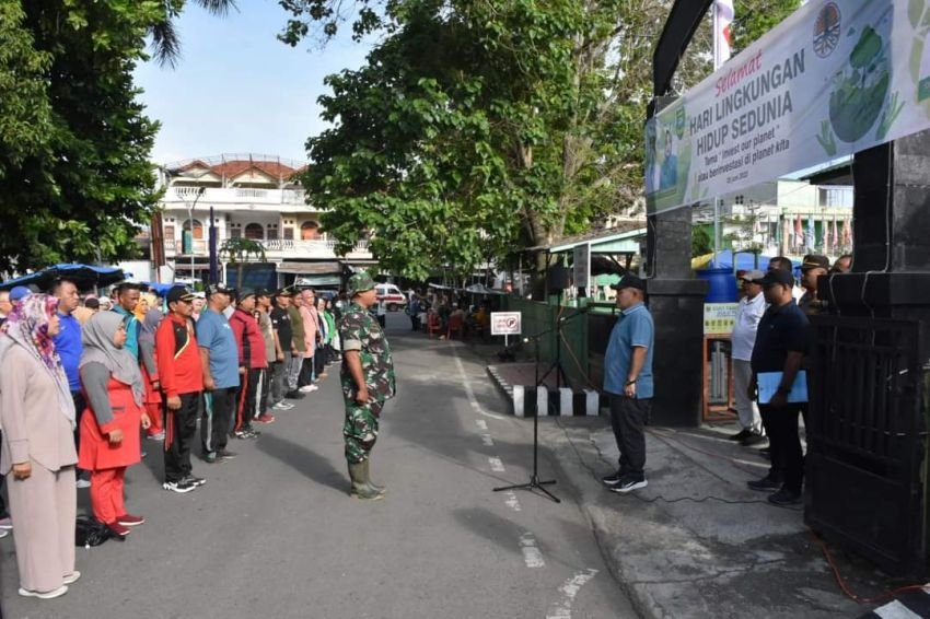 Peringati Hari Lingkungan Hidup, Madina Galakkan Gotong Royong