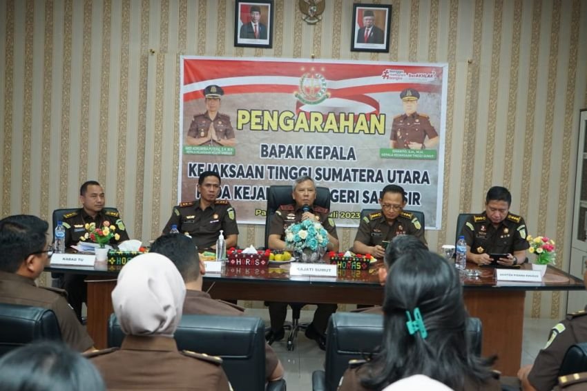 Kajatisu Kunker ke Kejari Samosir