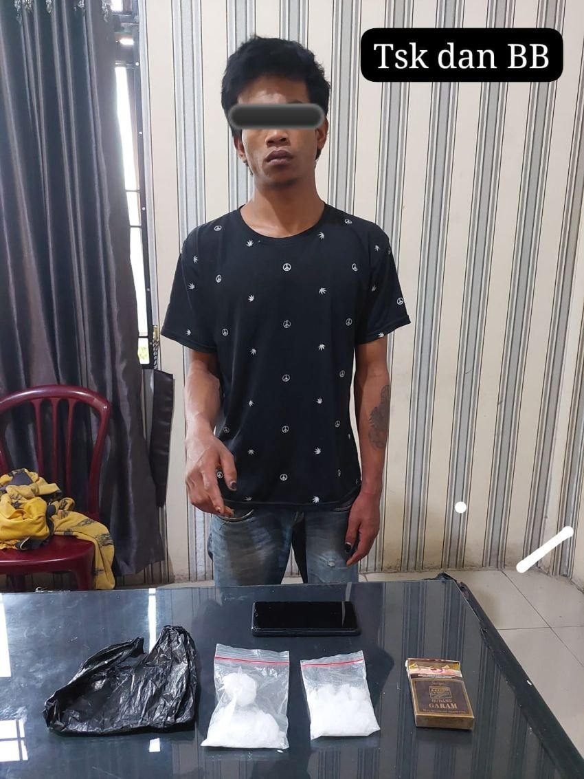 BD Sabu Lau Cimba Tak Berkutik Diembat Petugas