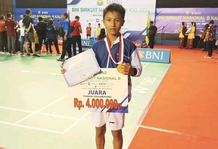Ini Dia Anak Kampung di Pemalang Sang Juara Nasional Bulutangkis