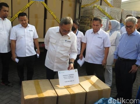 Produk Impor Ilegal Senilai 12 Miliar Dimusnahkan Mendag