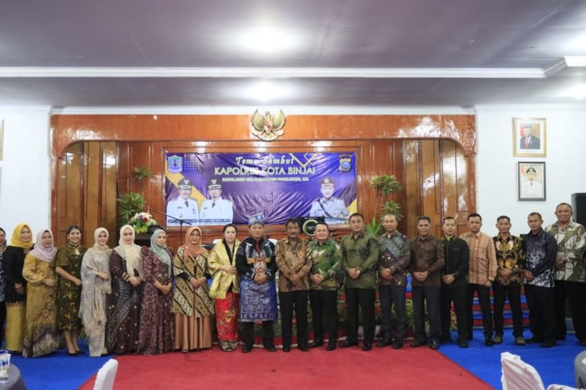 Pisah Sambut Kapolres Binjai, Wali Kota Sampaikan Maraknya Begal dan Narkoba