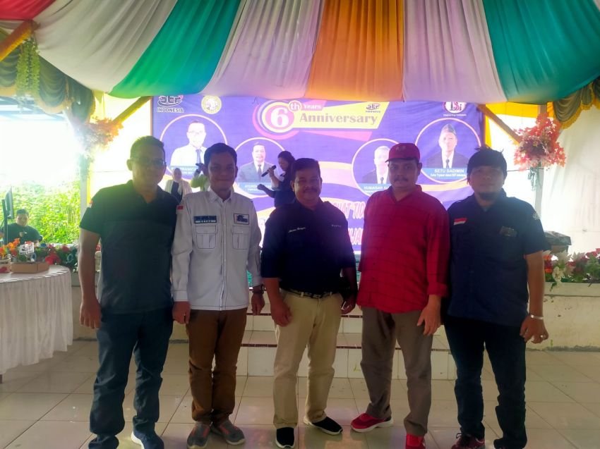 Ketua SMSI Labuhanbatu Raya Teguh A.P Sitorus - OKK, JB Gultom Hadiri HUT Ke 6 Media Sep Indonesia