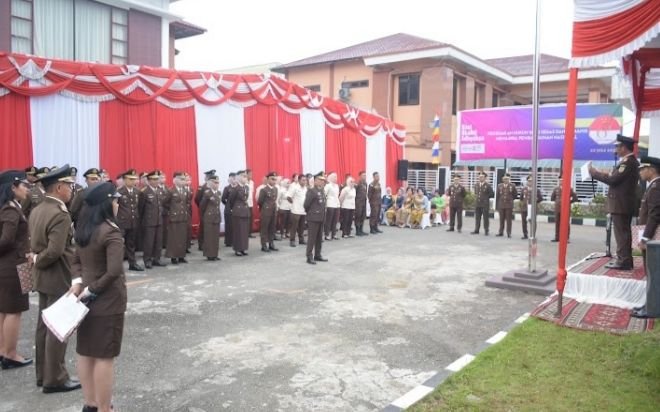 Kajari Sidimpuan Irup Peringatan HBA Ke 63
