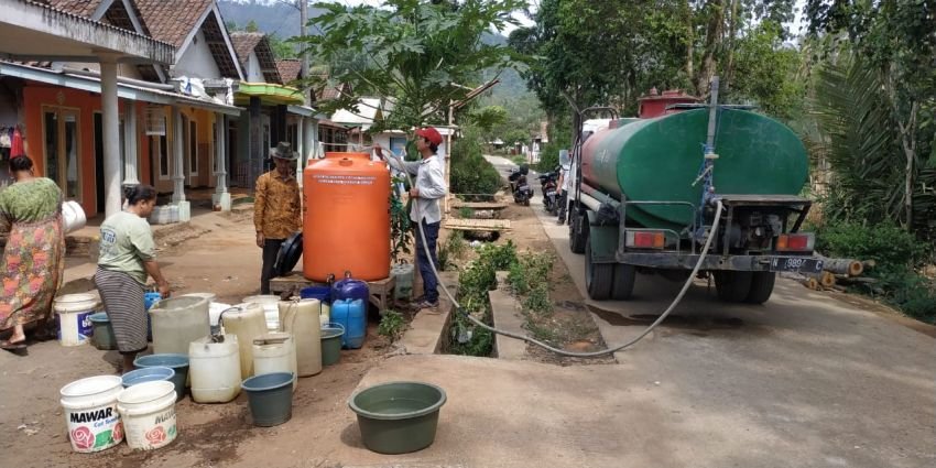 Dampak El Nino, Nganjuk Kekeringan