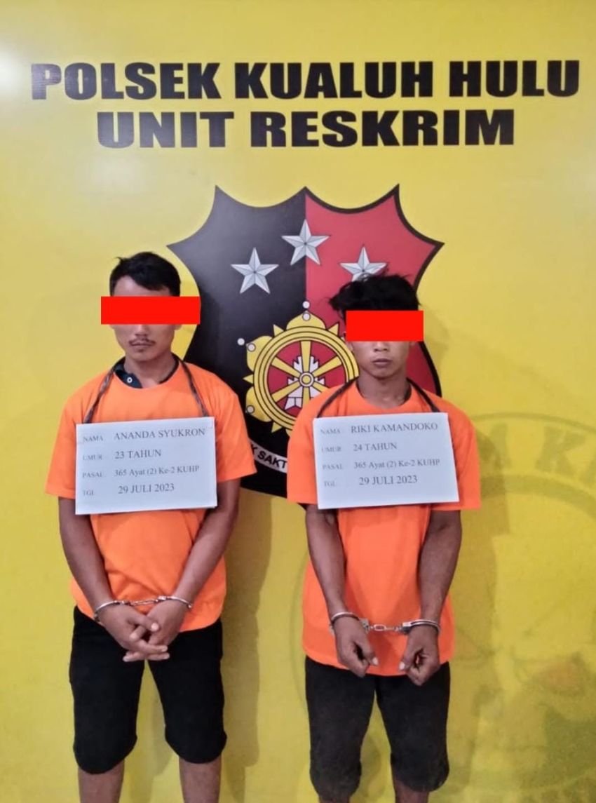 Dua Pelaku Curas Dibekuk Polsek Kualuh Hulu