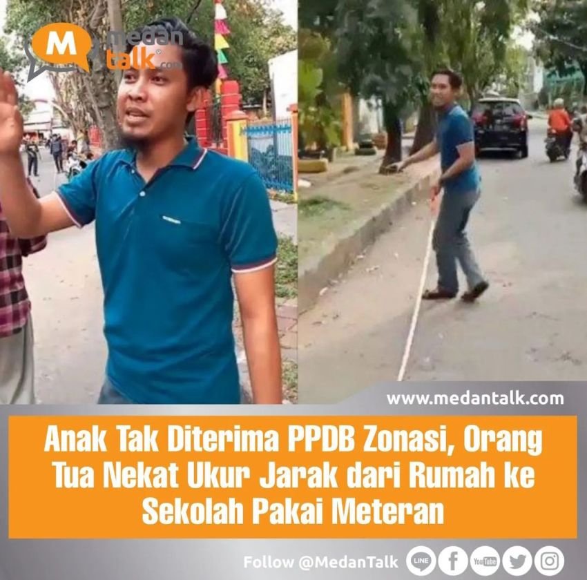 Anak Tak Diterima PPDB Zonasi, Orang Tua Nekat Ukur Jarak dari Rumah ke Sekolah Pakai Meteran