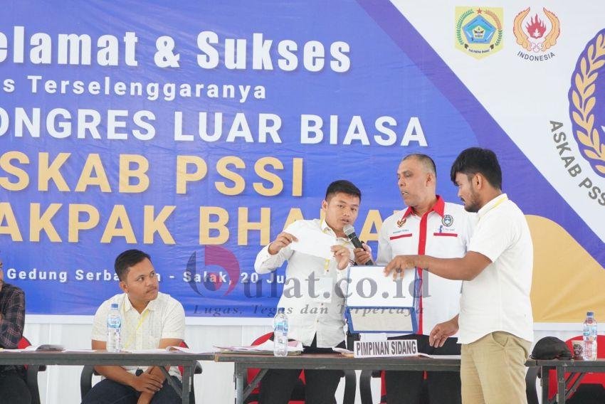 Askab PSSI Pakpak Bharat Gelar Kongres Luar Biasa