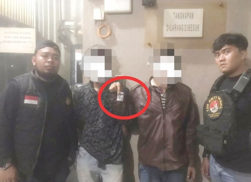 Dua Pemuda Terjaring Razia Tim Tawon Polrestabes Medan