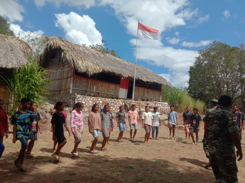 Jelang HUT RI Ke-78, 85 Siswa SMKN Feotleu Ikut Seleksi Paskibraka