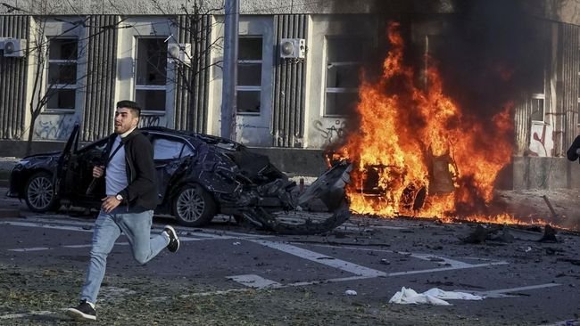Jelang KTT NATO di Lituania, Drone Rusia Serang Ukraina
