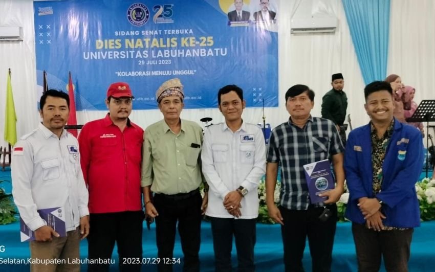 Hadiri Dies Natalis ULB, Ketua SMSI Labuhanbatu Raya Berikan Apresiasi