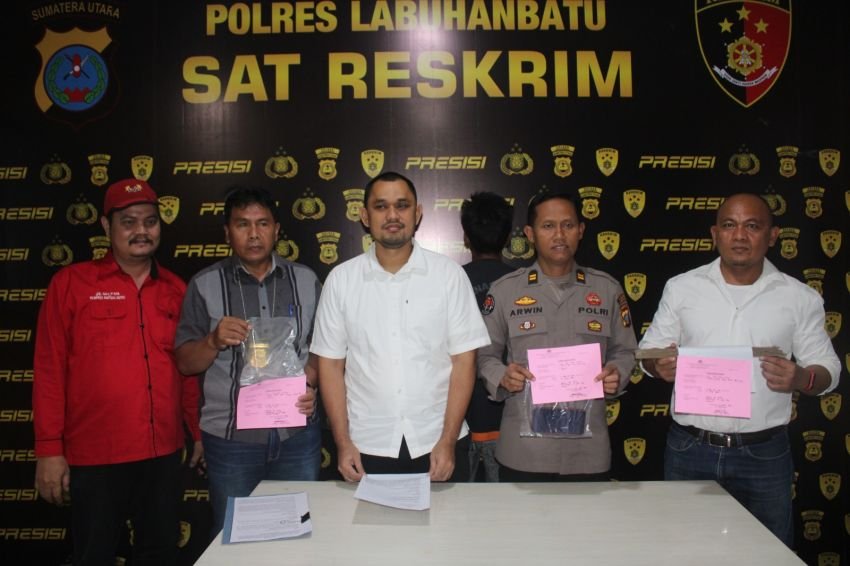 Pelaku Pencurian di Rumah JB Gultom Diringkus Polres Labuhanbatu