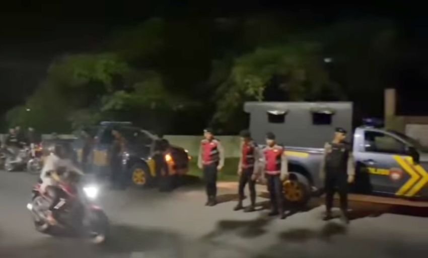 Cegah Kejahatan Jalanan, Tim Polda Sumut Seser Kota Medan