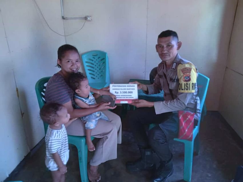Penyerahan Donasi untuk Anak Penderita Higroma Colli