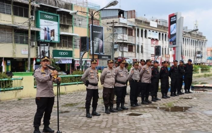Usai Jalani Tugas, Personil BKO Pengamanan Pilkades Serentak Kota Psp Dipulangkan