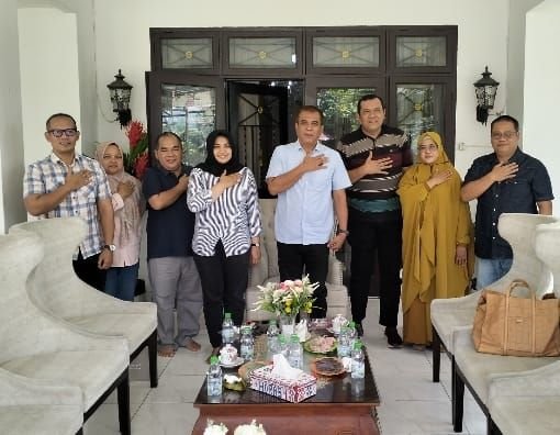 Bicarakan Peningkatan Ekonomi, Bupati Madina Bertemu Kamaruddin Batubara