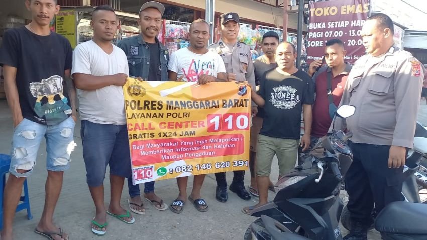 Polres Manggarai Barat Luncurkan Layanan CPP 110, Warga Tak Perlu Repot ke Kantor Polisi