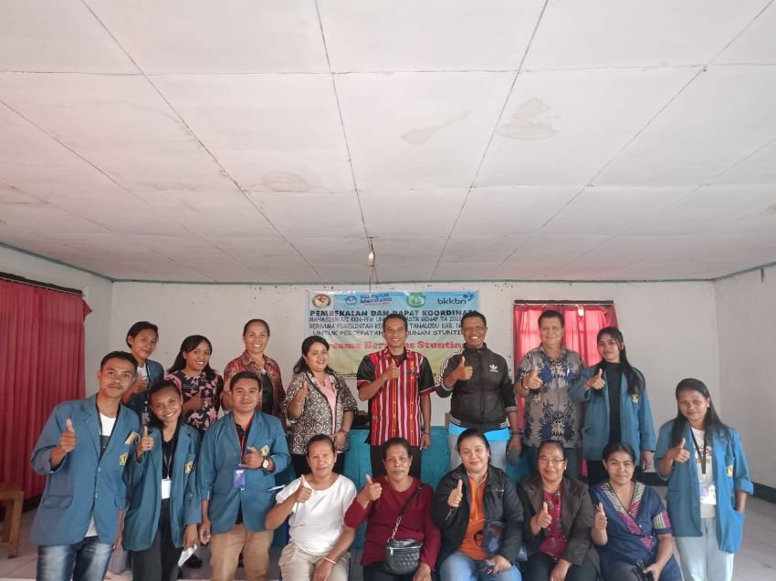 Delapan Anak Alami Stunting, Pemerintah Kelurahan dan Mahasiswa KKNT PPM Unwira Bangun Komitmen