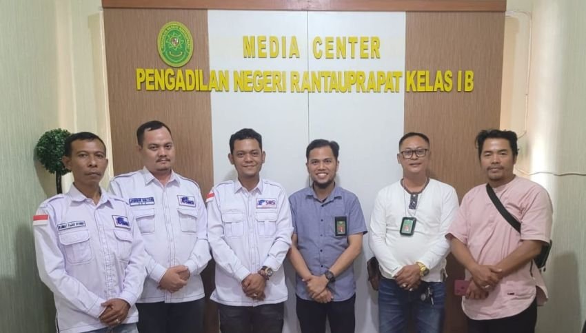 Jelang Pelantikan, SMSI Gelar Audiensi ke PN Rantau Prapat