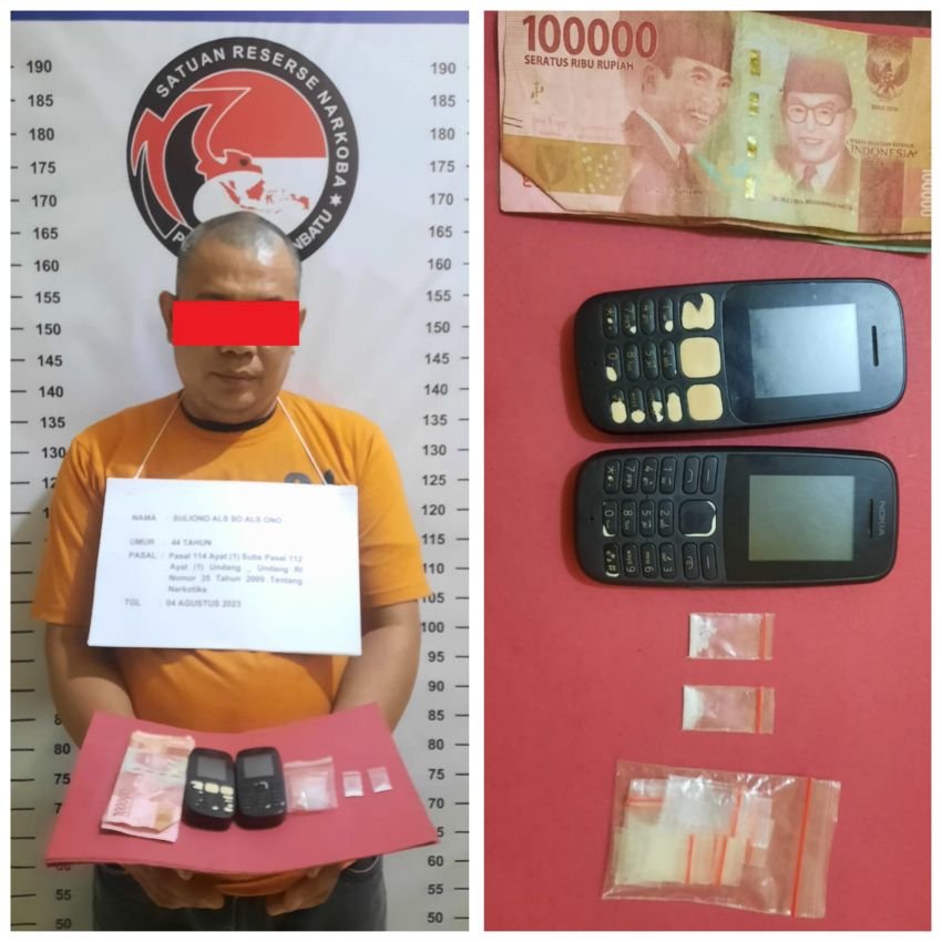 Alasan Kebutuhan Ekonomi, Residivis Narkoba Kembali Diringkus Polres Labuhanbatu
