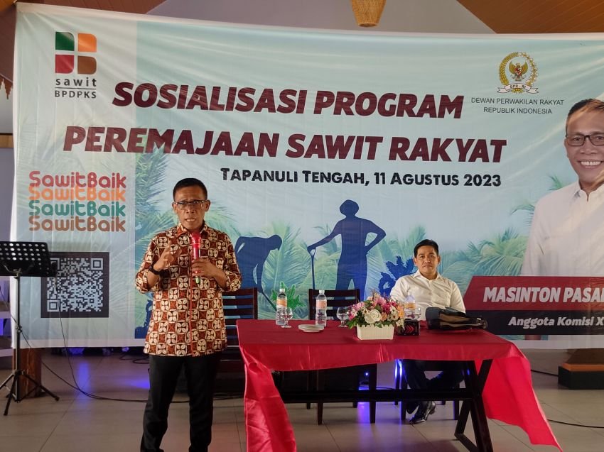 Masinton Pasaribu Sosialisasikan Program PSR di Tapteng