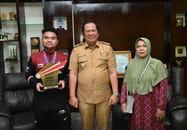 Shahin Taskhir Atlet Asal Kota Psp Boyong Piala Emas Sea Games 2023