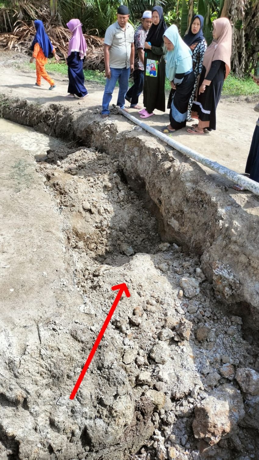 Seorang Nenek di Sergai Ditemukan Tewas Tertimbun Tanah