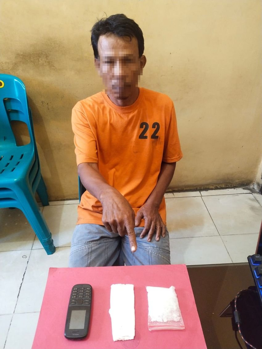 Sat Narkoba Polres Labuhanbatu Penjarakan Pengedar Narkoba, 29,56 Gram Sabu Jadi Barang Bukti