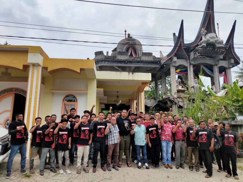 Temu Sapa Warga Tapteng, Masinton Pasaribu: Tak Perlu Takut Suarakan Kebenaran