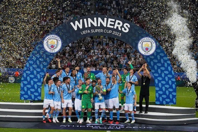 Man City Juara Piala Super UEFA Usai Taklukan Sevilla dalam Drama Adu Pinalti