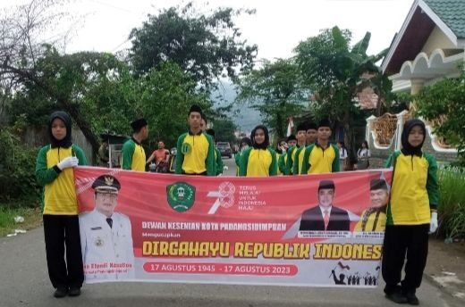 Meriahkan HUT RI Ke 78 Tahun 2023 DK2P Ikuti Pawai