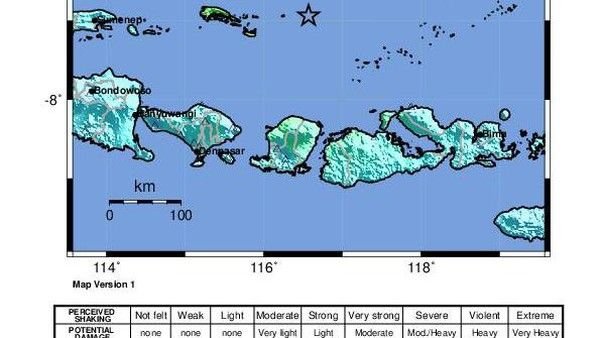 Lombok Diguncang Gempa, Getaran Terasa hingga Jawa Timur