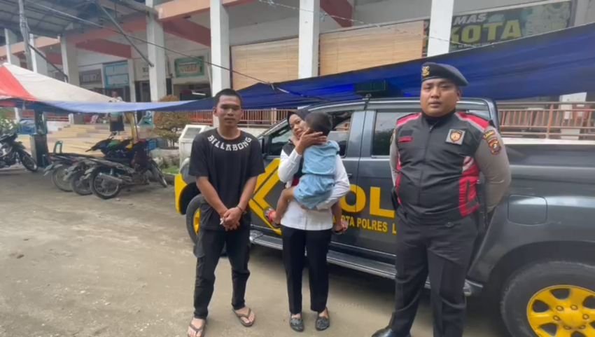 Sempat Terlantar, Seorang Anak di Kembalikan ke Keluarga oleh Polwan Labuhanbatu