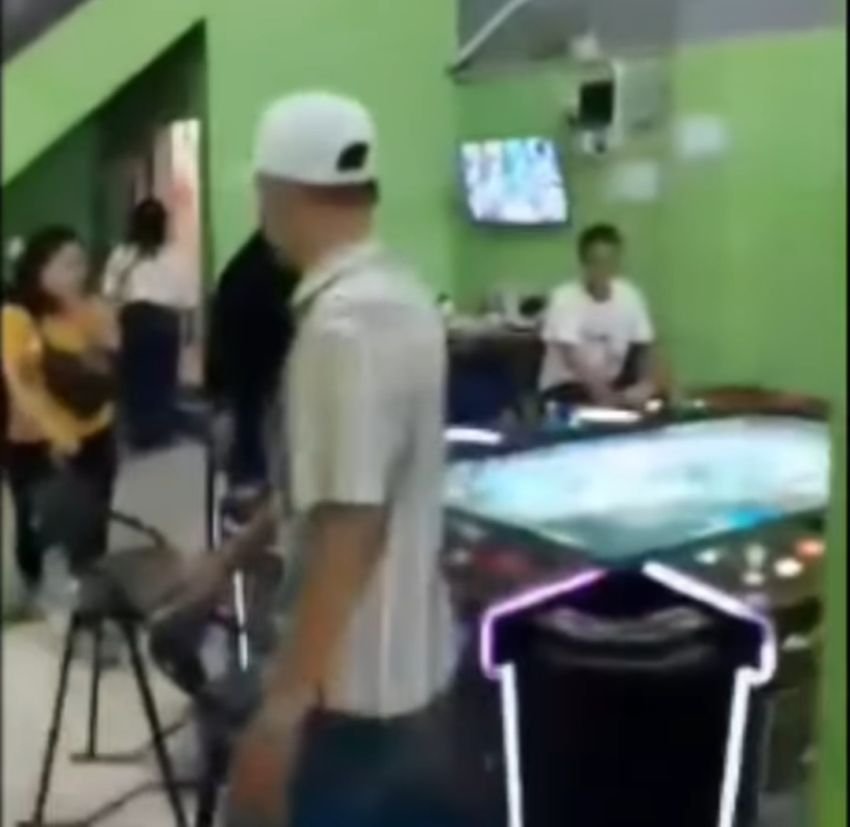 Emak-emak di Tandam Hulu Geruduk Lokasi Judi Tembak Ikan