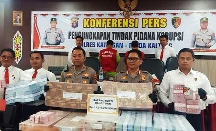 Eks Kadis Pertanian Katingan Kalteng Tersangka Korupsi PSR Rp 17 Miliar