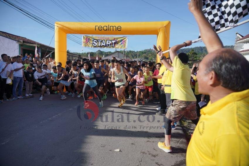 Pakpak Bharat Highland Marathon 5 K dan 10 K Diikuti 750 Pelari