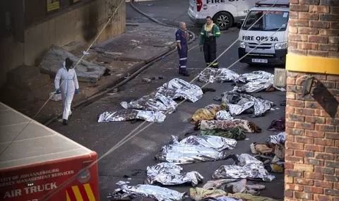 63 Orang Tewas Dalam Peristiwa Kebakaran di Afrika Selatan