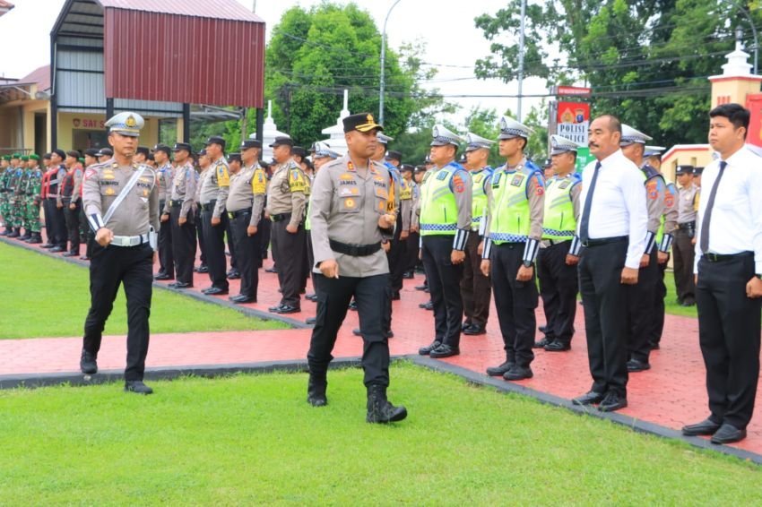 Ops Zebra Toba 2023, Sat Lantas Polres Labuhanbatu Tilang Ditempat Terhadap 8 Pelanggaran Lalulintas