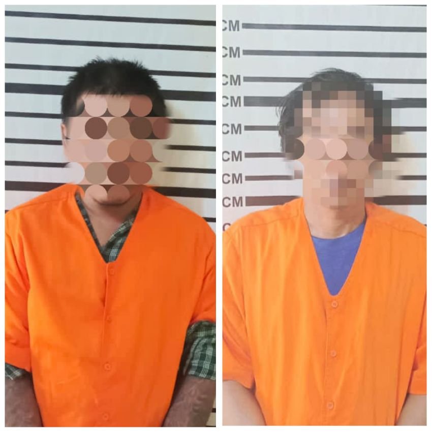 Modus Takuti Korban Sebagai Pelaku Narkoba, Dua Tersangka Pencurian Diringkus Polsek Pangkalan Brandan