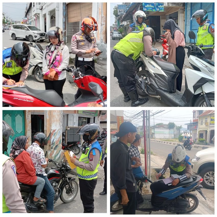 Polres Labuhanbatu Laksanakan Ops Zebra Toba 2023, Guna Metode Tilang Ditempat