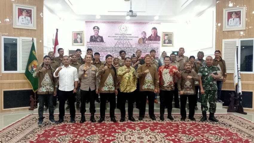 Pelantikan DPD dan DPC PKB Pujakesuma Se-Sergai Sukses