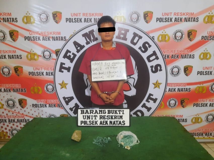 Satu dari Dua Pelaku Pelemparan Kaca Mobil di Tangkap Polsek Aek Natas