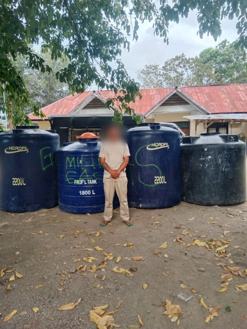 Terduga Pelaku Pencurian Tandon Air di Labuan Bajo Serahkan Diri ke Polisi