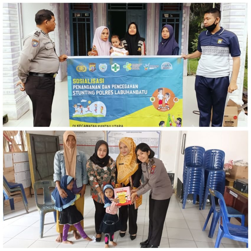 Door To Door System dan Aplikasi PASTI Upaya Polres Labuhanbatu Dalam Percepatan Penanganan Stunting