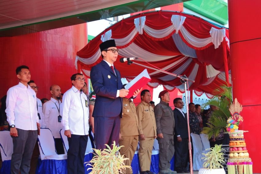 Penjabat Gubernur NTT Menjadi Pembina pada Upacara Hari Agraria dan Tata Ruang Tahun 2023