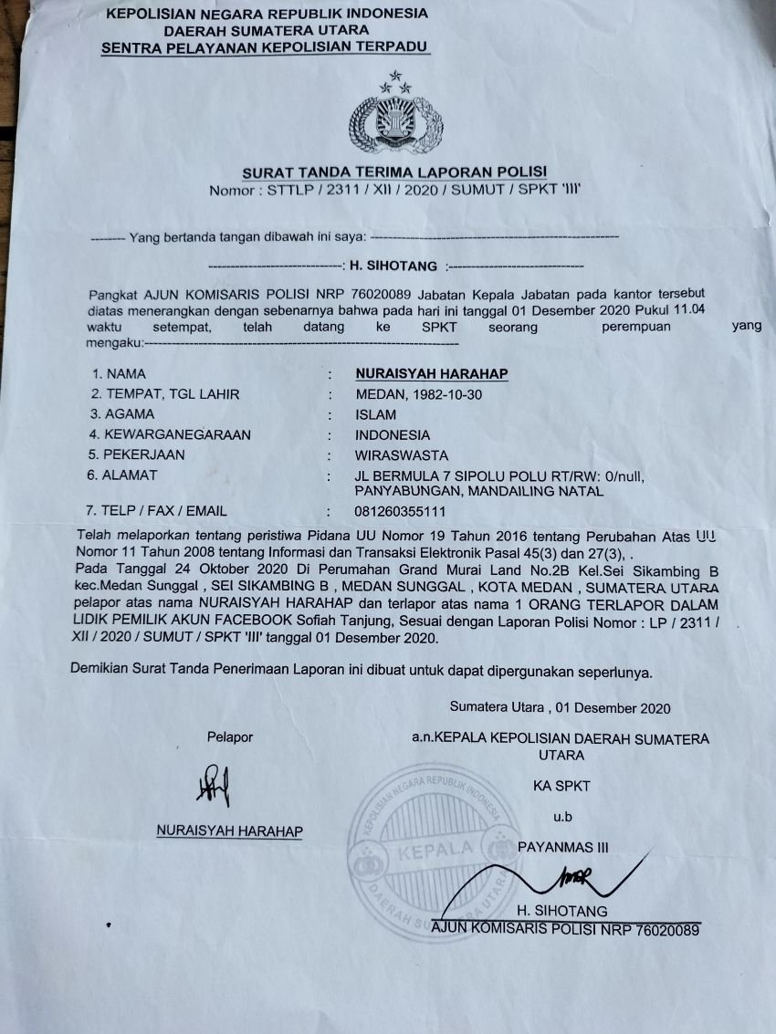 Sidang Ketiga, Korban Pencemaran Nama Baik Hingga Kini Masih Sakit Hati