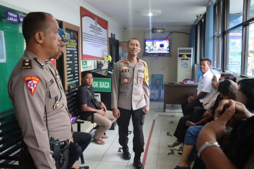 Sidak Pelayanan Publik, Kapolres Sergai Tegaskan Layani Masyarakat