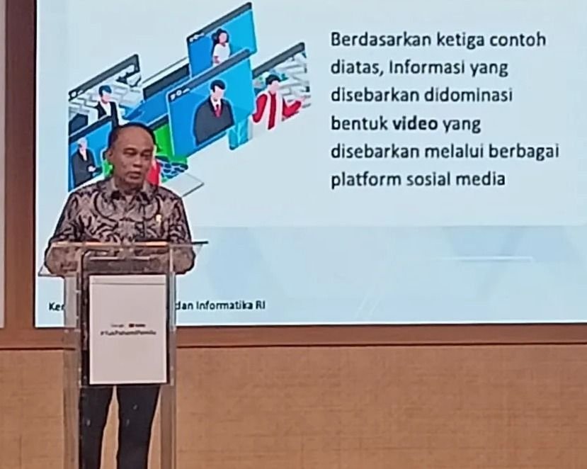 Kemenkominfo Siapkan 3 Langkah Tangani Berita Hoaks Jelang Pemilu