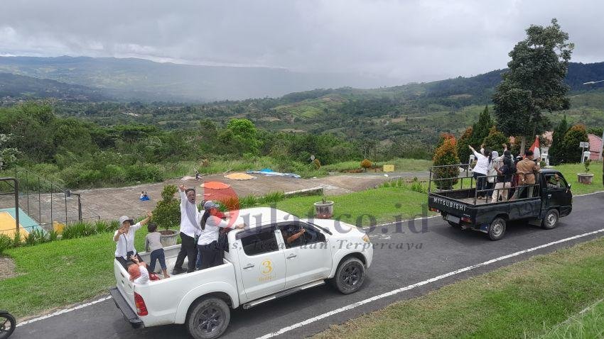 Cakades Salak II Nomor Urut 3 Sakat Banurea Gelar Kampanye